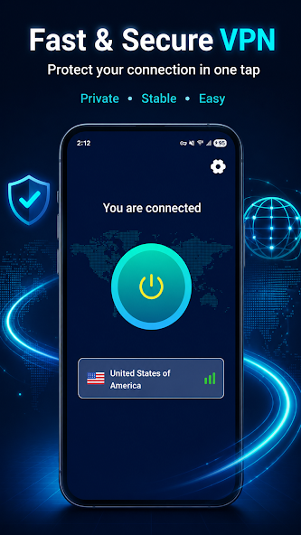 BlueProxy VPN screenshot 2