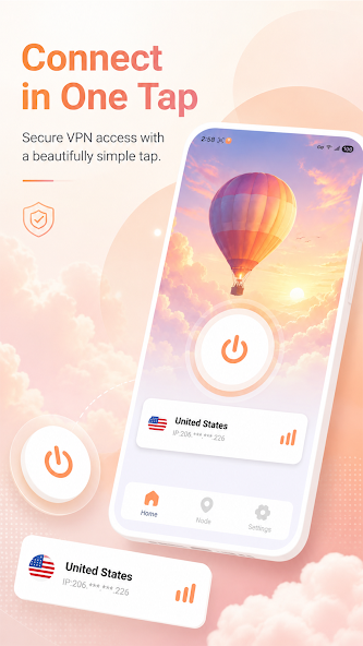 FastVeil:VPN proxy screenshot 4