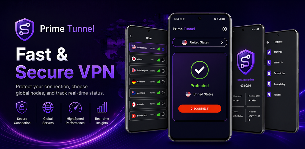 PrimeTunnel VPN screenshot 2