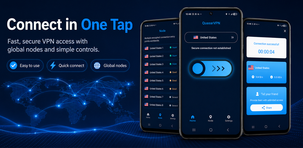 QuasarVPN preview