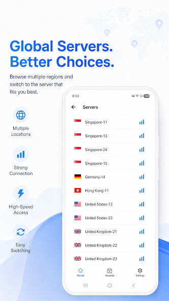 RocketSpace:VPN Proxy screenshot 5