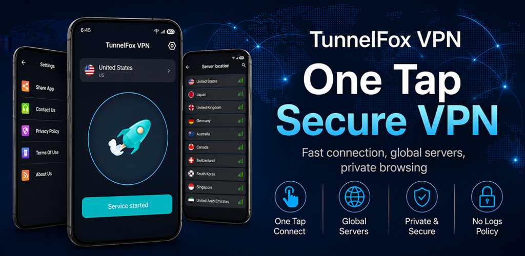 TunnelFox VPN preview
