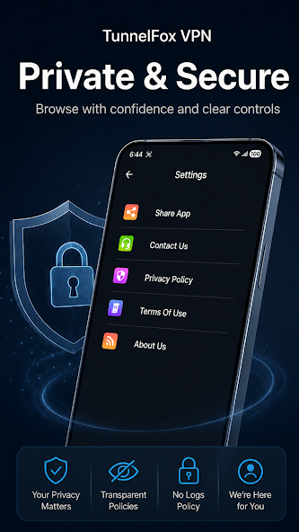 TunnelFox VPN screenshot 8